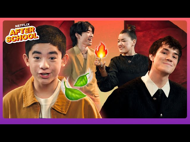 Bend Air, Water, Earth, & Fire with the Cast of Avatar: The Last Airbender 🔥 Netflix