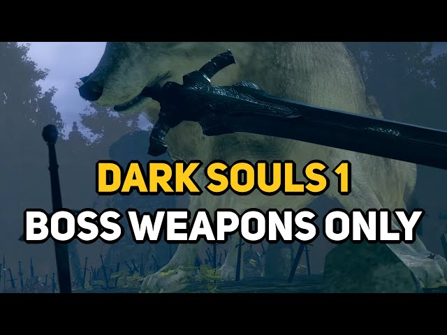 Can You Beat DARK SOULS 1 With the Previous Boss' Weapon?