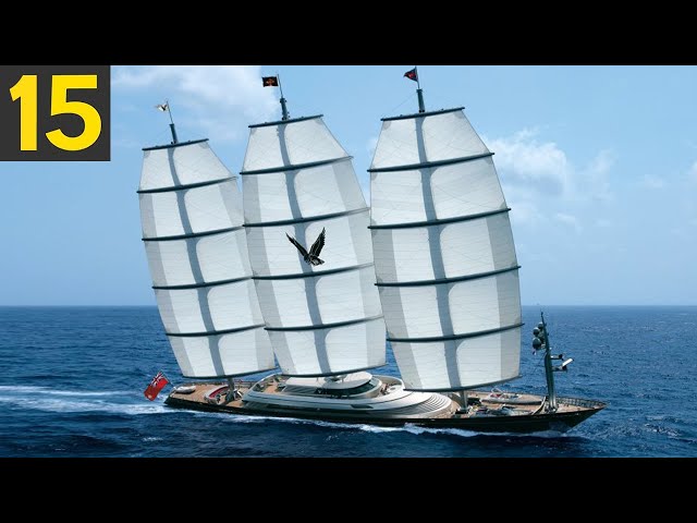 TOP 15 INCREDIBLE Sailing Ships that Look Beautiful