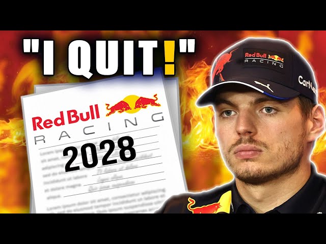 Bad News For Red Bull After Max Verstappen Shocking Statement!