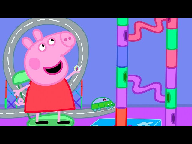 Best Marble Run EVER ↘️ | Peppa Pig Tales Full Episodes