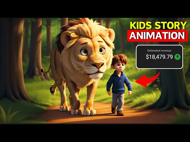 Earn $700/day🤑 By creating kids Animation story video with FREE AI tools (Amazing🔥)