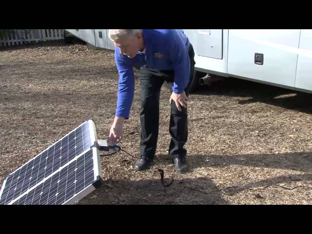 RV Portable Solar Charging System presented by RV Education 101