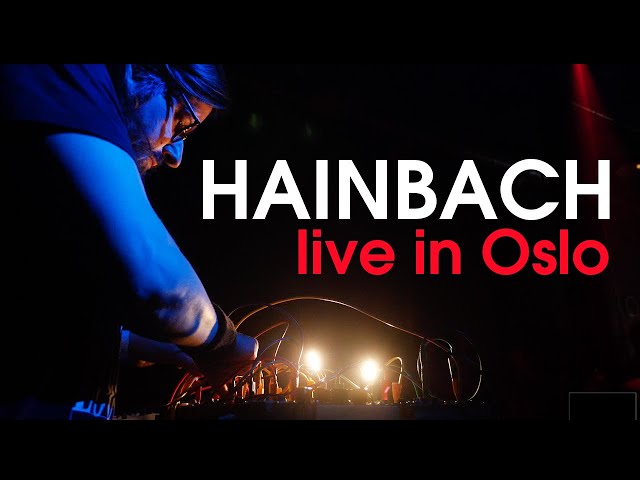 Hainbach live at Blå Oslo 2020