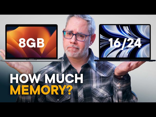 8GB vs 16GB vs 24GB for M2 Mac — The TRUTH about RAM!