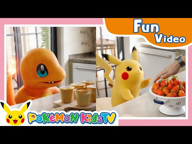 Pokémon Sweets Paradise EP02: Stunning Assorted Tarts | Pokémon Fun Video | Pokémon Kids TV​