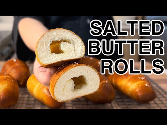 Salted Butter Rolls | Buttery Fluffy Bread With Crunchy Fried Bottom | Japanese Shio Pan