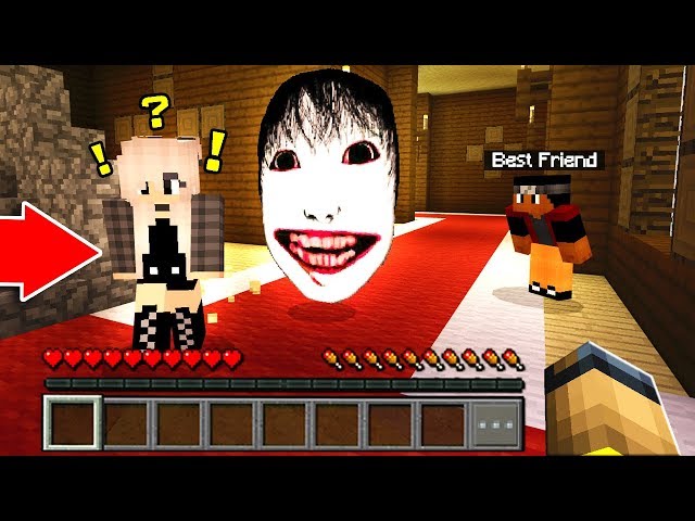 SHE *FREAKED* When my BEST FRIEND Saw This in Minecraft Pocket Edition!