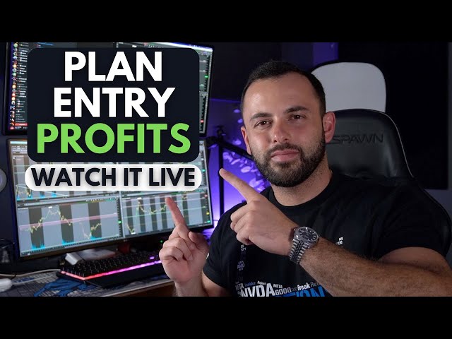 How I Plan, Enter & Manage My Day Trades | 100% LIVE