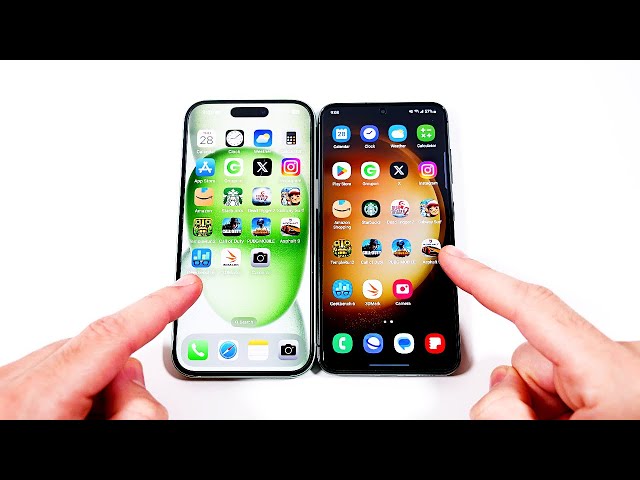 iPhone 15 vs Galaxy S23 Speed Test
