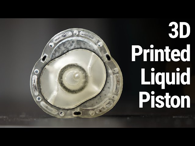 3D Printed Liquid Piston Engine - Part 1