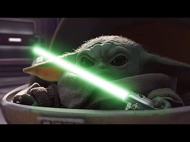 Baby Yoda VS Darth Sidious 1