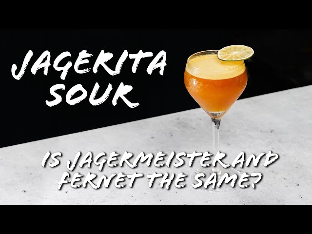 Jagerita Sour, did we just make a new classic?
