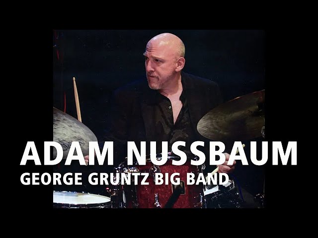 Adam Nussbaum -  The George Gruntz Big Band:  GREAT JONES  - 1989 #adamnussbaum  #drummerworld