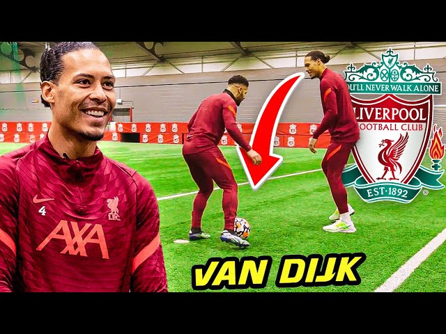 I TRAINED WITH LIVERPOOL FC FIRST TEAM | VIRGIL VAN DIJK AND ANDY ROBERTSON 🤩🔥
