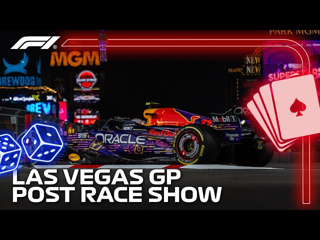 F1 LIVE: Las Vegas Grand Prix Post Race Show