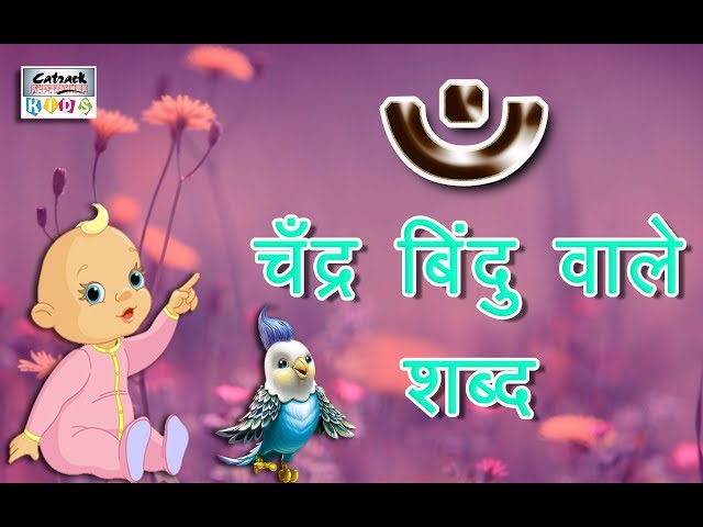 चँद्र बिंदु वाले शब्द  | Hindi Vowels Letter Words For Beginners | Learn Hindi Grammar | Speak Hindi