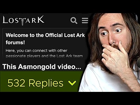 Asmongold Finds The Angriest Thread on the Lost Ark Forums