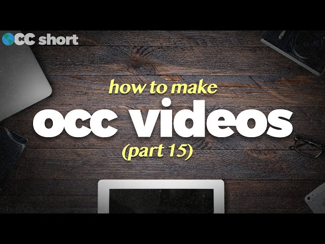 How I Make OCC Videos (Part 15) #shorts