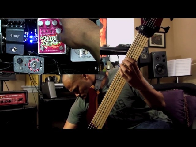 EHX Blurst Bass Demo (All Bass Creations)