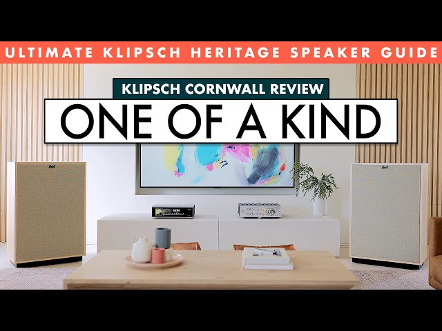 Picking the RIGHT KLIPSCH Speaker!! Cornwall IV Review