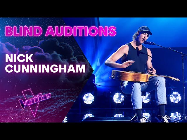 Nick Cunningham Gives A Unique Rendition Of 'Down Under' | The Blind Auditions | The Voice Australia