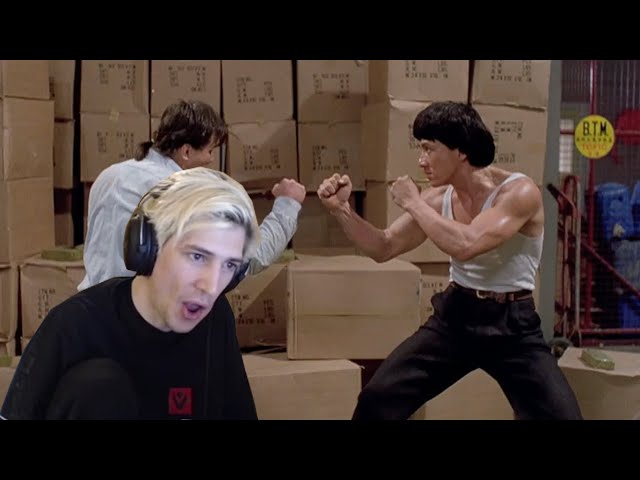 XQC REACTS to Jackie Chan - How to Do Action Comedy