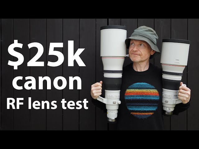 $25k LENS test! Canon RF 400mm f2.8 and RF 600mm f4 REVIEW