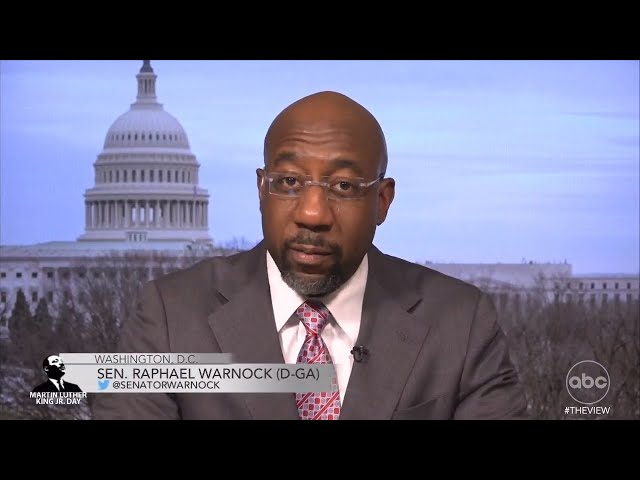 Sen. Raphael Warnock Says He Won't Rest Until Voting Rights are Secured | The View