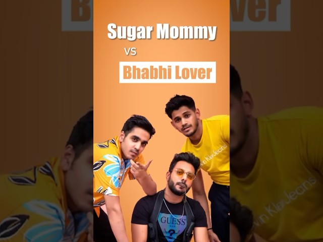 Sugar mommy or bhabhi lover - which one are you?🤣 #realhit #funny #comedy #lockerroom #funnyshorts
