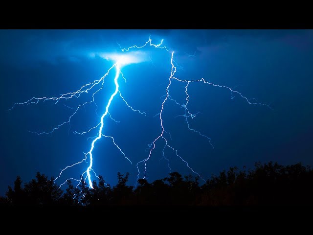 Thunder with Rain Sounds on Roof | Sleep, Study, Relax | White Noise 10 Hours