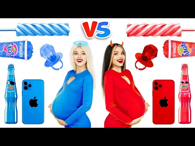 HOT vs COLD Challenge || Who Will Win? FIRE vs ICY Girls Problems by RATATA POWER