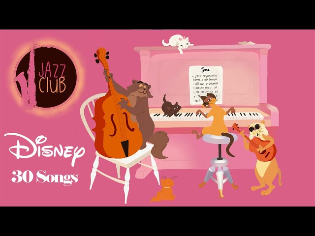 DISNEY Jazz Music Radio ☕ Relaxing Guitar Collection for Studying/Working