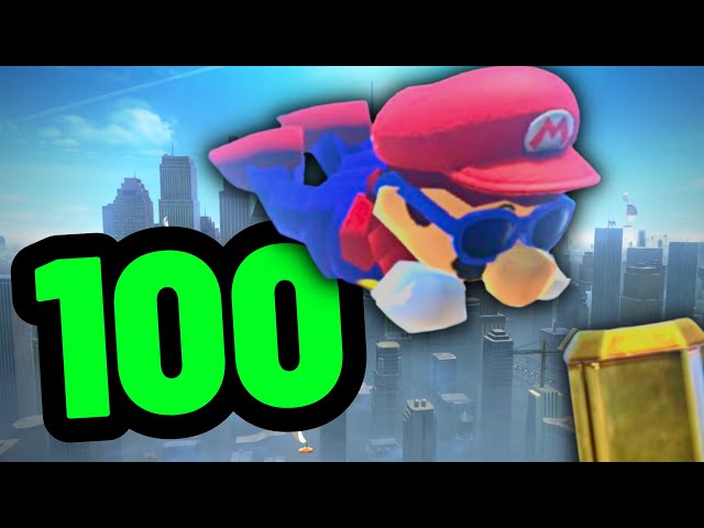 100 TRICKJUMPS in Super Mario Odyssey!