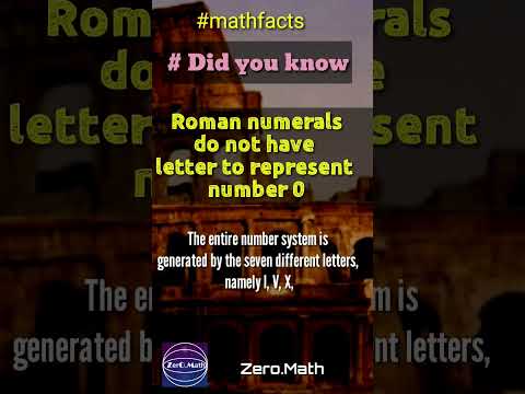 math Facts | Zero Math