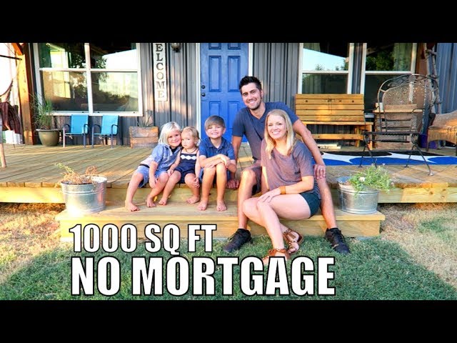 Debt Free Family of 5 - build 1000 sq ft Home NO Mortgage | Latigo Life