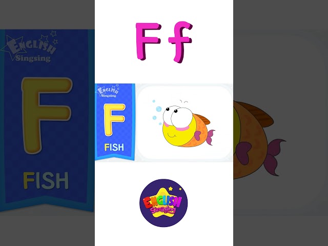 F Phonics - Letter F - Alphabet song | Learn phonics for kids #shorts