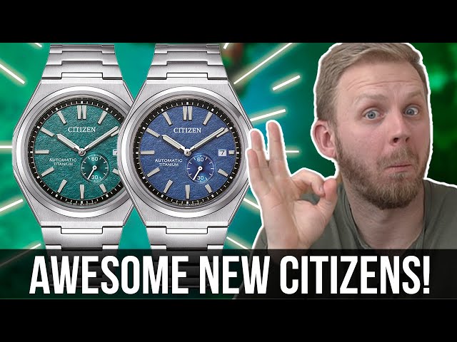 Another Great & Affordable Release From Citizen! The New Omega Speedmaster, Tissot, Baltic & More!