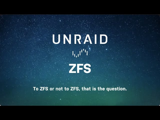 Overview ZFS for Unraid (Create, Expand and Repair ZFS Pool on Unraid)