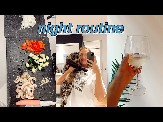 current night routine 2020 | maddie cidlik