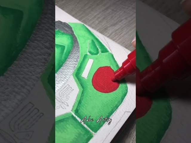 Drawing Buzz Lightyear with Posca Markers!