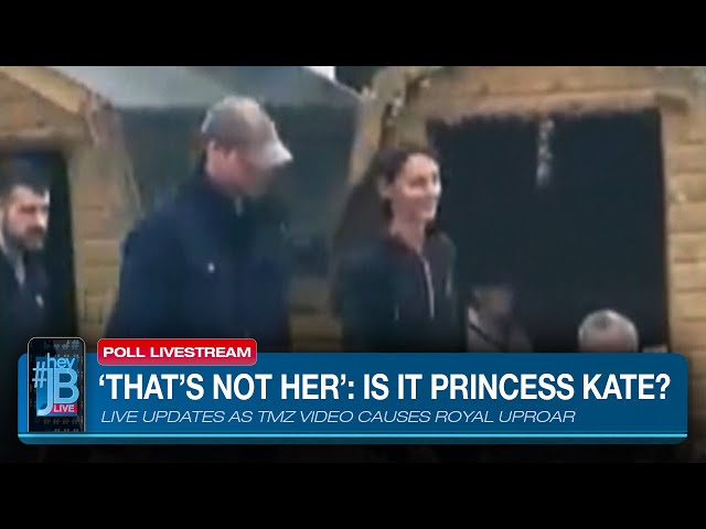 LIVE POLL: Is it Kate Middleton, Prince William in viral TMZ video? | #HeyJB Live