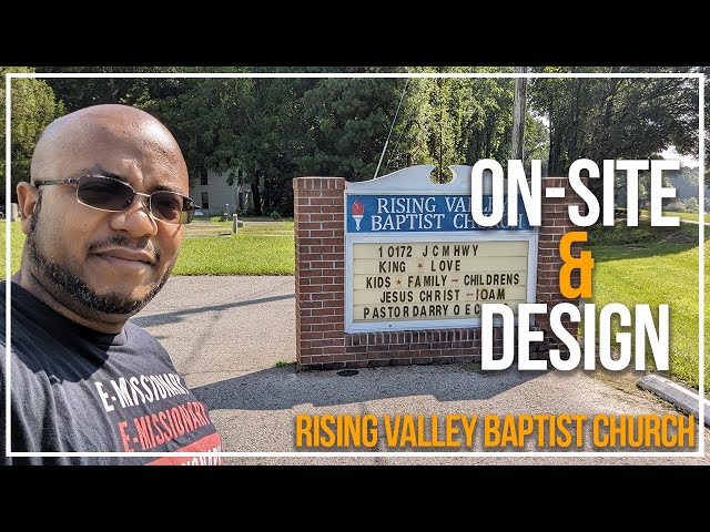 On-site & Design | Rising Valley Baptist Church