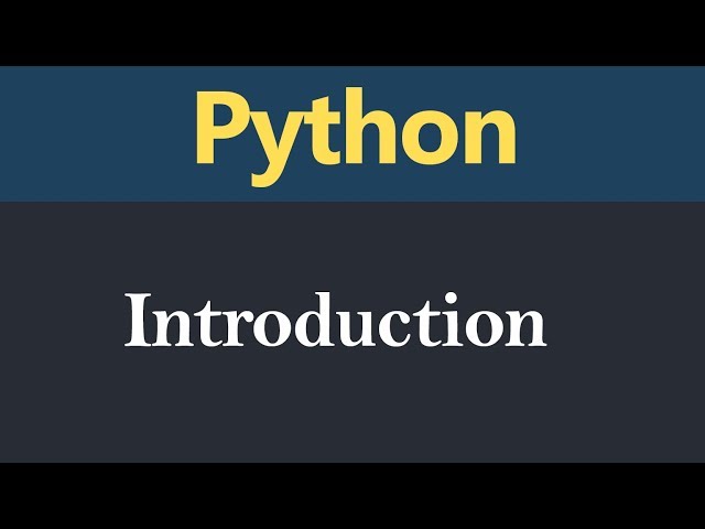 Introduction to Python (Hindi)