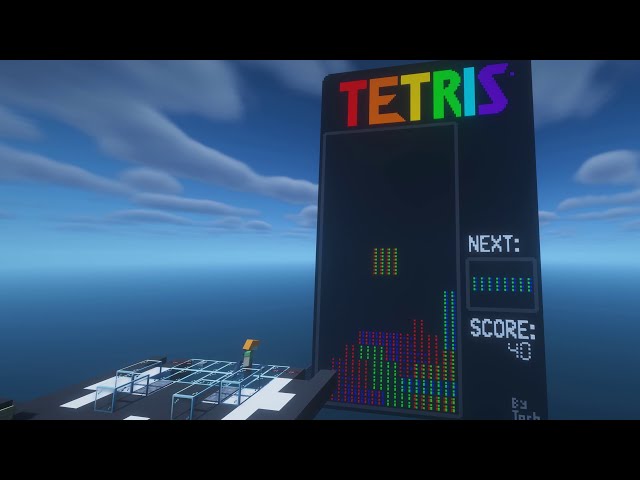 I made RGB Tetris for a Minecraft CPU...