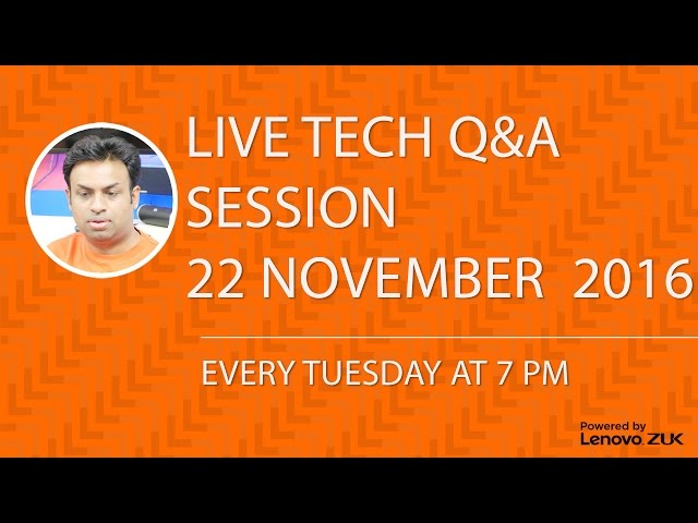 #156 Live Tech Q&A Session with Geekyranjit