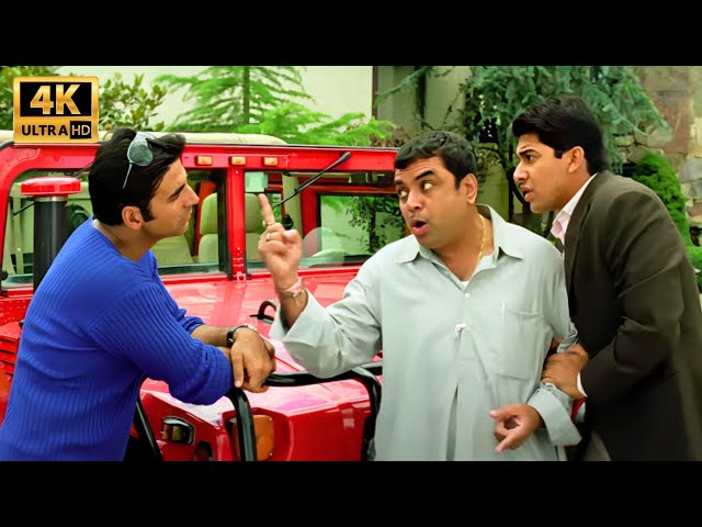 Paresh Rawal : दिमाग खराब हो गया तो बिना साबुन के धो डालूंगा तेरेको - Akshay Kumar - Comedy Scene