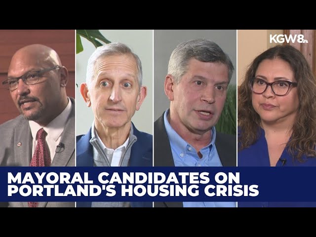 Candidates for Portland mayor on tackling the city's homelessness