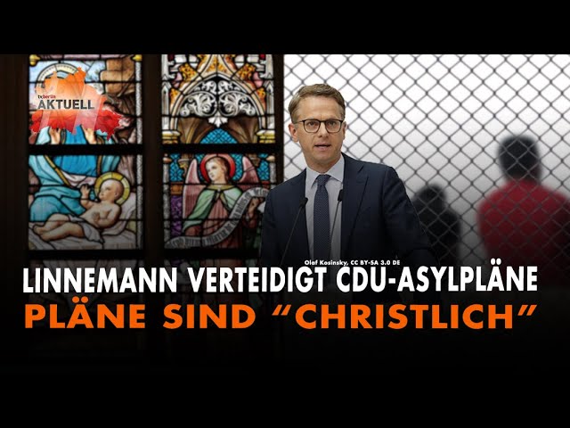 Linnemann verteidigt CDU-Asylpläne gegen die Kirche