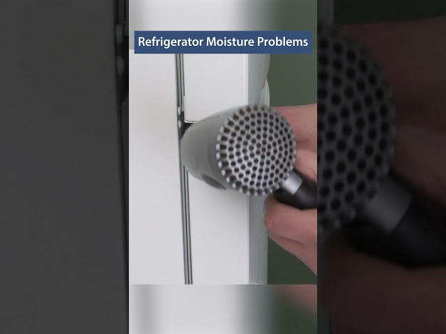 Excessive Fridge Moisture #appliancerepair #appliances #diy #troubleshooting #refrigerator #repairs